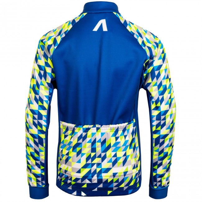 Dětská cyklistická bunda SATO, modrá