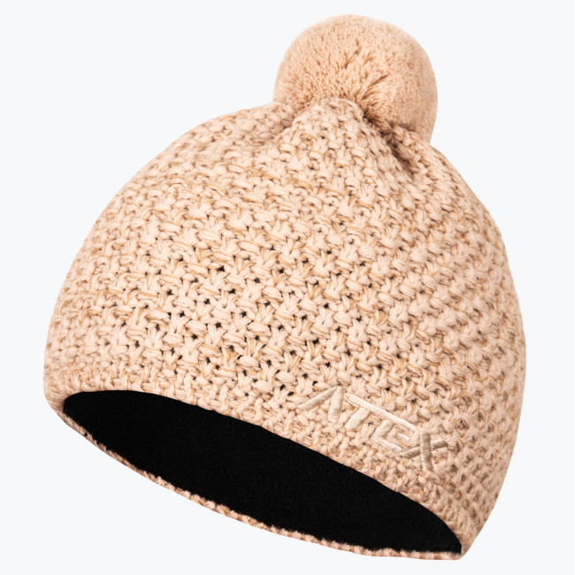 Pletená čiapka KNIT béžová