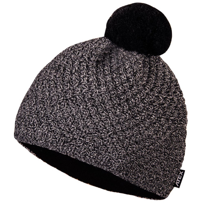 Pletená čiapka KNIT šedá