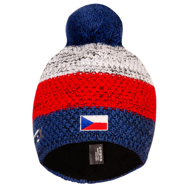 Pletená čiapka KNIT TRIKOLORA