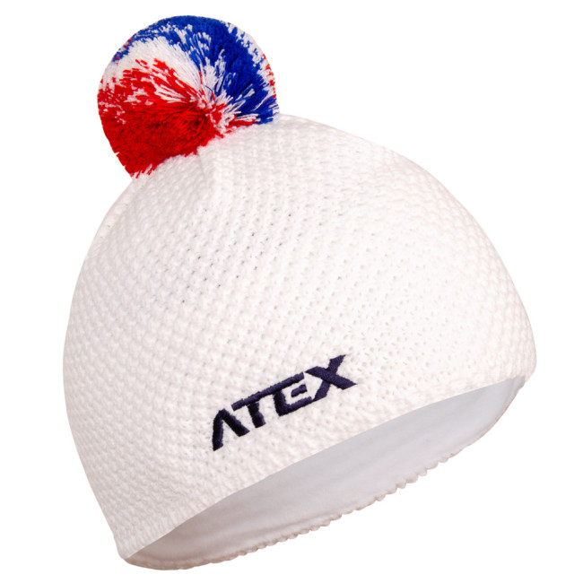 Pletená čiapka KNIT biela CZE
