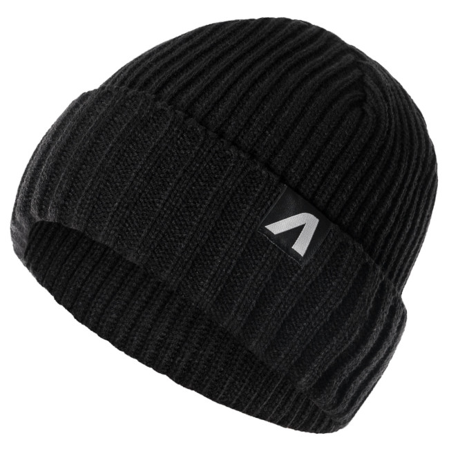 Pletená čiapka ARTIX čierna