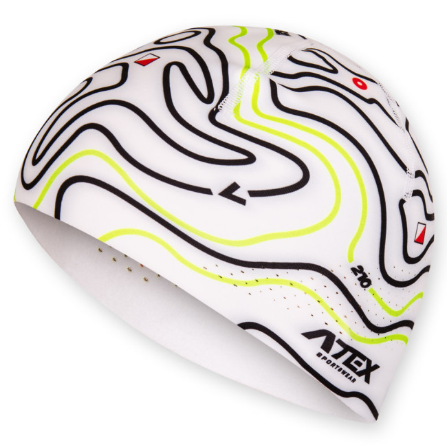 Jednovrstvová čiapka ORIENTEERING - biela