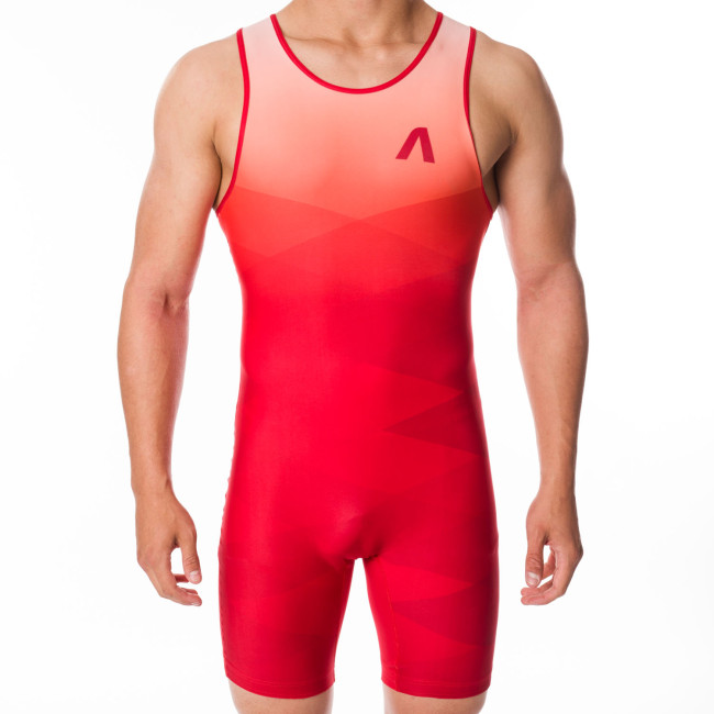 Zápasnícky dres NIKOS červený, pánsky