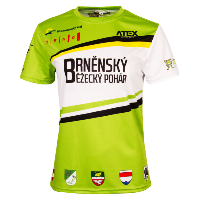 Dámský atletický dres slim, krátké rukávy BBP