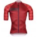Cyklistický dres GRVL krátké rukávy červený 