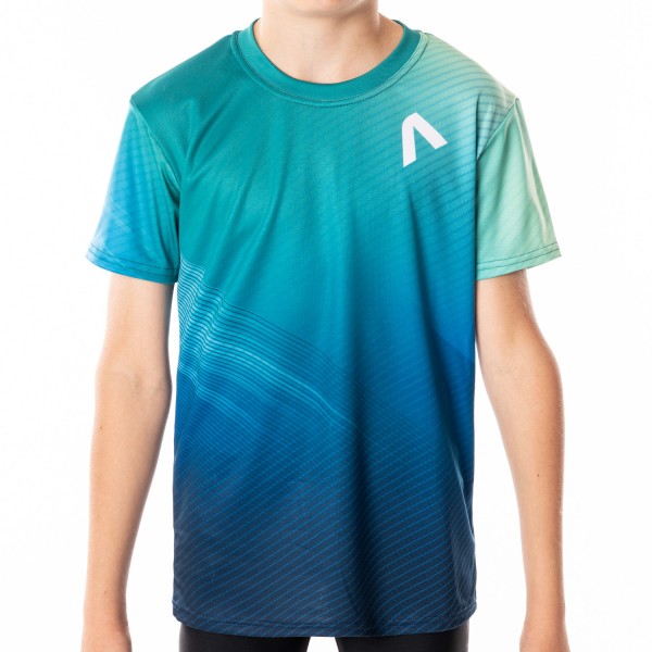 Detský atletický dres NIX modrý 
