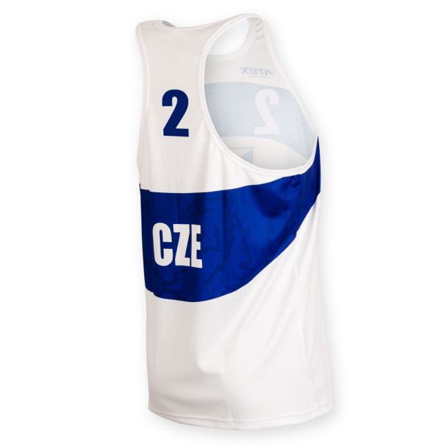 Beachvolejbalový dres PŘEMEK, biely #2