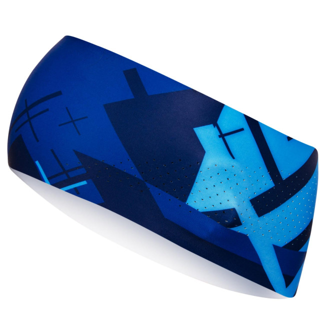 Bežecká čelenka CROSS BLUE