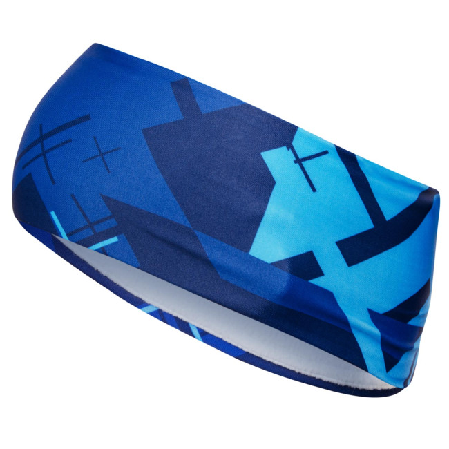Dvojvrstvová čelenka CROSS BLUE