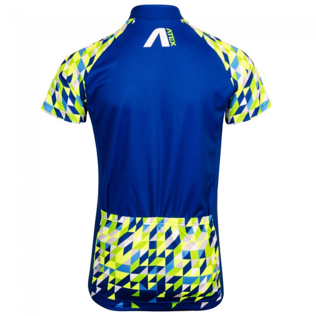 Detský cyklistický dres SATO, modrý