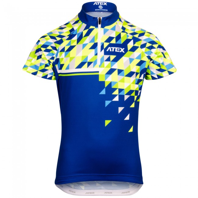 Detský cyklistický dres SATO, modrý