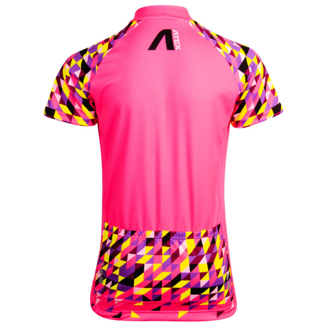 Detský cyklistický dres SATO, ružový
