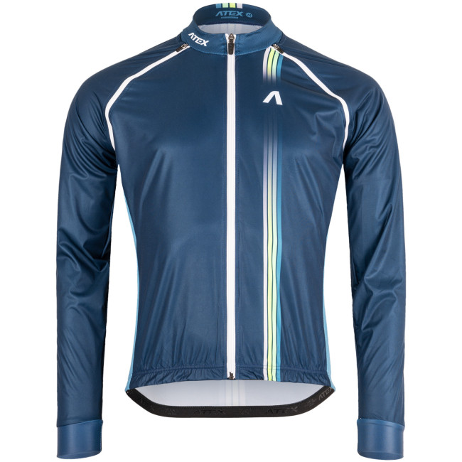 Cyklistický dres s odopínacími rukávmi NEON ROAD 2.0 modrý