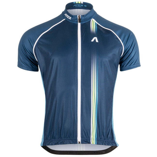 Cyklistický dres s odopínacími rukávmi NEON ROAD 2.0 modrý