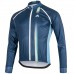 Cyklistický dres s odopínacími rukávmi NEON ROAD 2.0 modrý