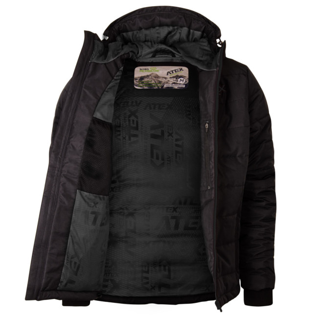Zimná bunda POLARIS, čierny zips