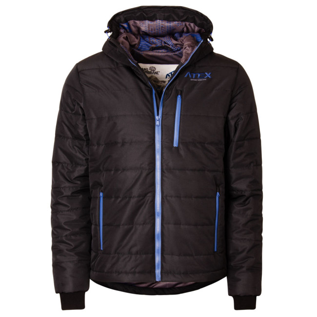 Zimná bunda POLARIS, modrý zips