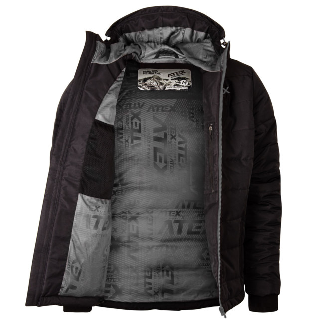 Zimná bunda POLARIS, šedý zips