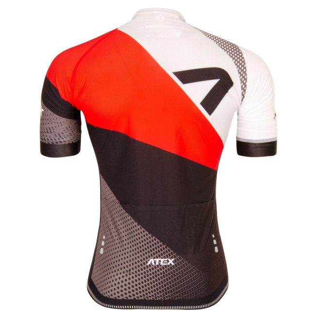 Cyklistický dres profi bond REVOLT RED, lepený