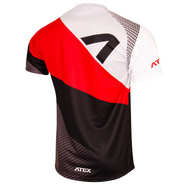 Cyklistický dres MTB REVOLT RED