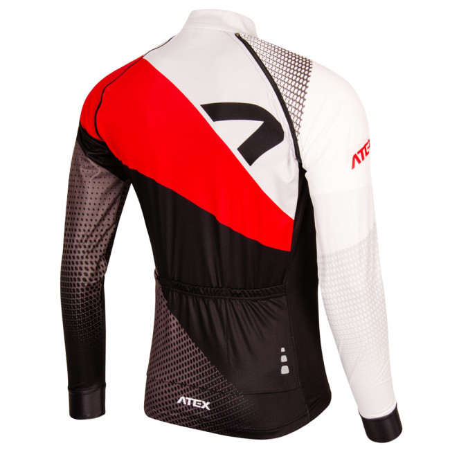 Cyklistický dres EVERETT s odepínacími rukávy REVOLT RED