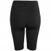 Elastické nohavice SOFT krátke, čierne 